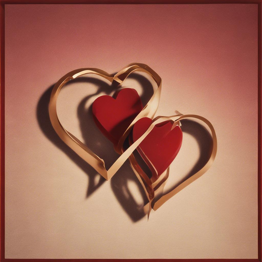 "Tres corazones, una mentira" artwork