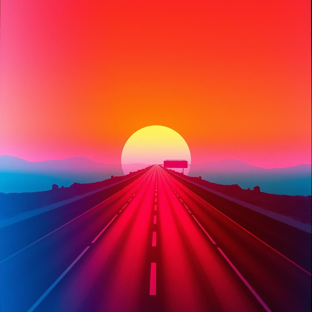 Sunshine Highway Original artwork
