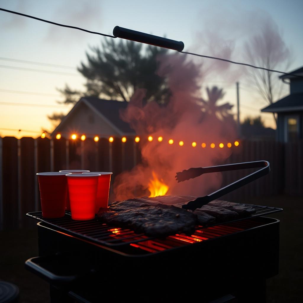 Budweiser Grilling Time artwork