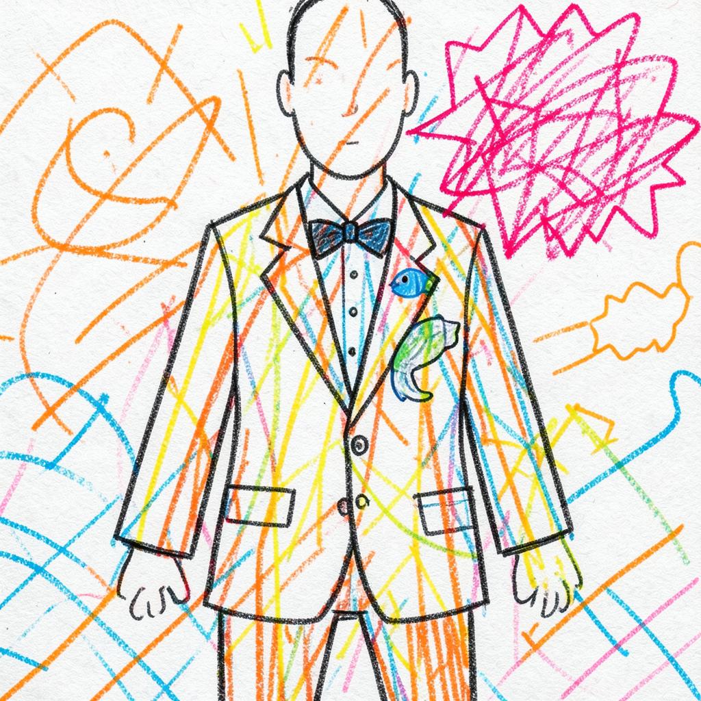 Prompt: "Malapropism" artwork
