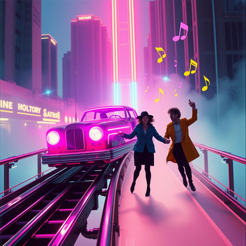 Midnight Rollercoaster B Side artwork