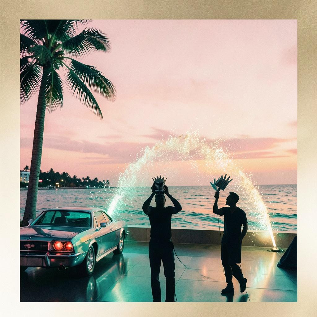 Caribbean Champagne Wind artwork