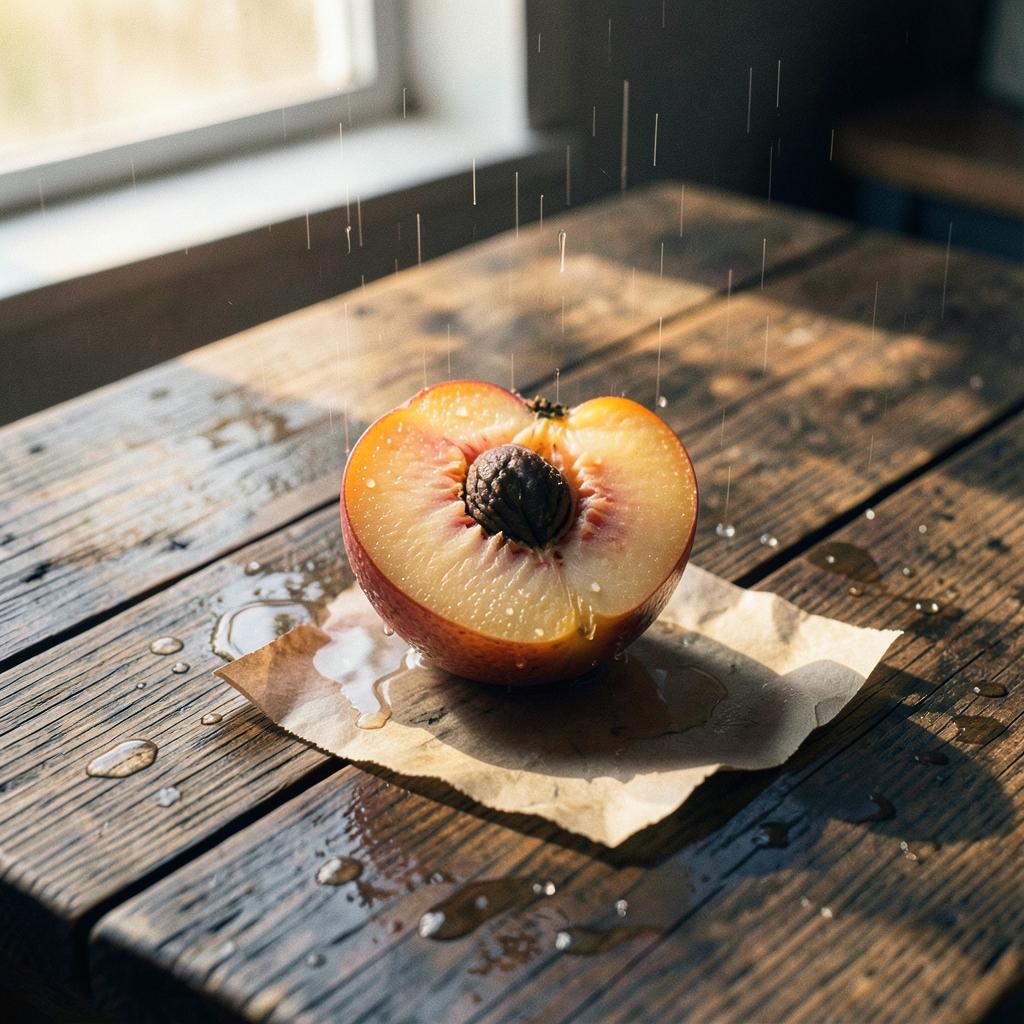Peach Pit Rain artwork