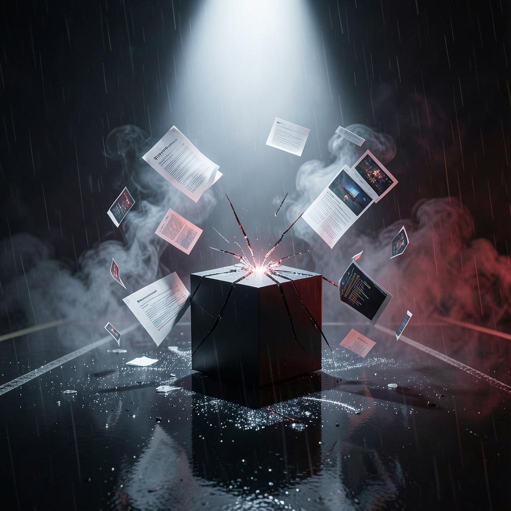 Every last lie caught on the playback artwork