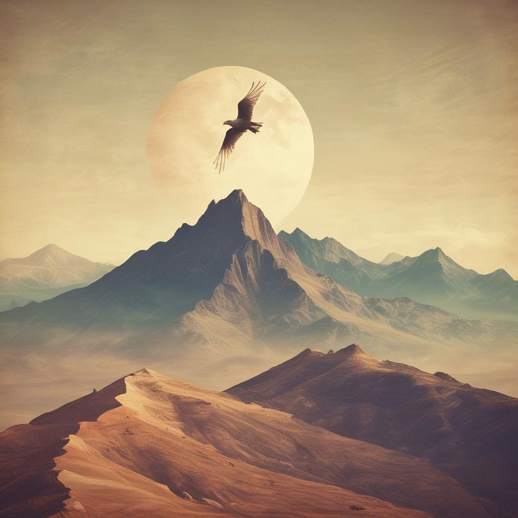 Vista da montanha artwork