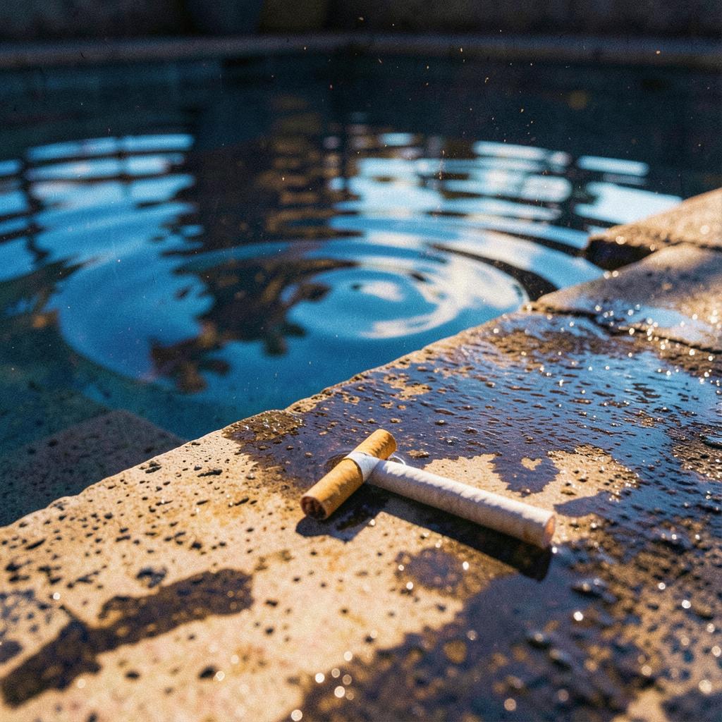 High by the Pool artwork