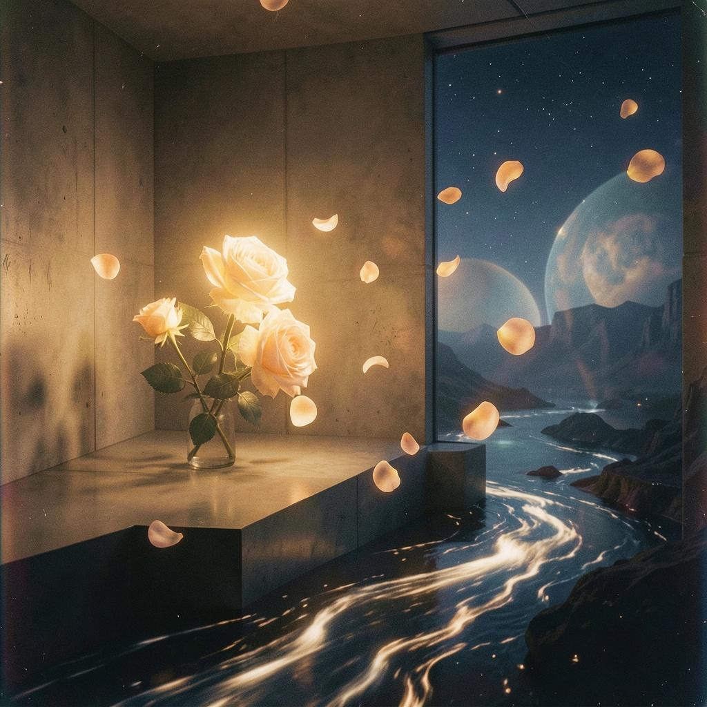 1🌹🦚🦋🦉🧡A Rose That Refuses Time | 拒絕凋零的玫瑰 | Una Rosa Che Rifiuta il Tempo