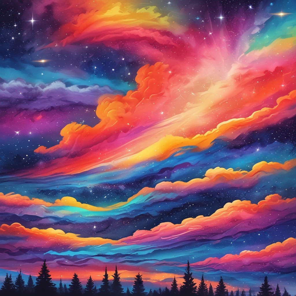 거기 별이 빛나는 하늘이 보이나요? artwork