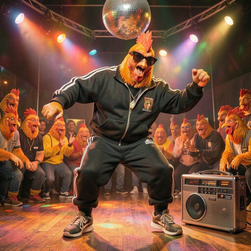 🇺🇸 Electro Funky Chicken  (Chix Mix) artwork
