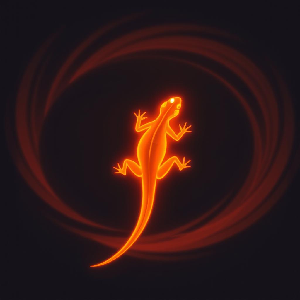The Lizard's Gift. Version 2 artwork
