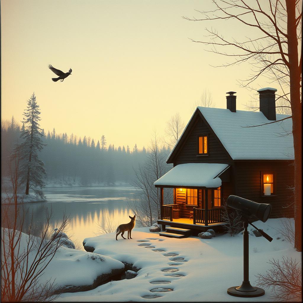 Lady of the Winter Lake (2) artwork