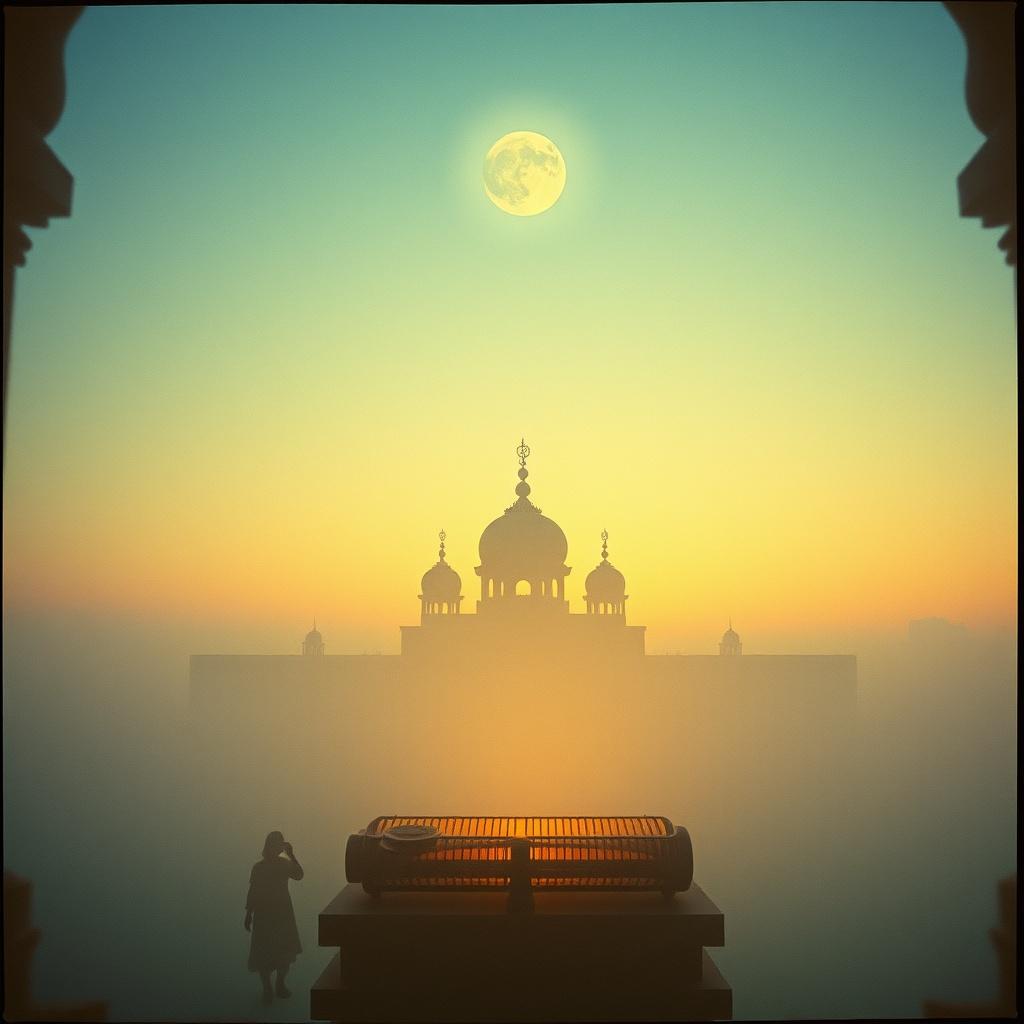 “புத்தியின் விளக்கு”“The lamp of wisdom” artwork