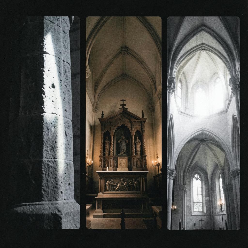z988_Stille vor dem Altar artwork