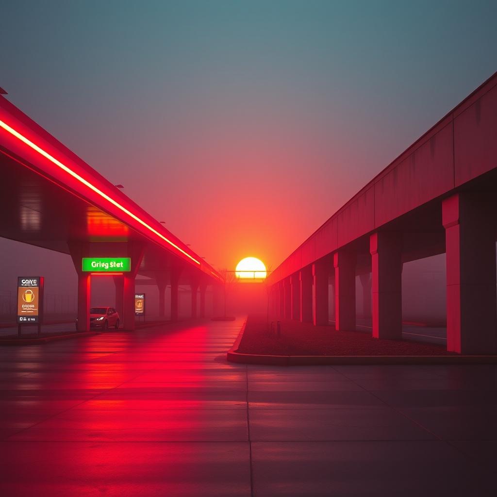 Drive-Through Glare artwork