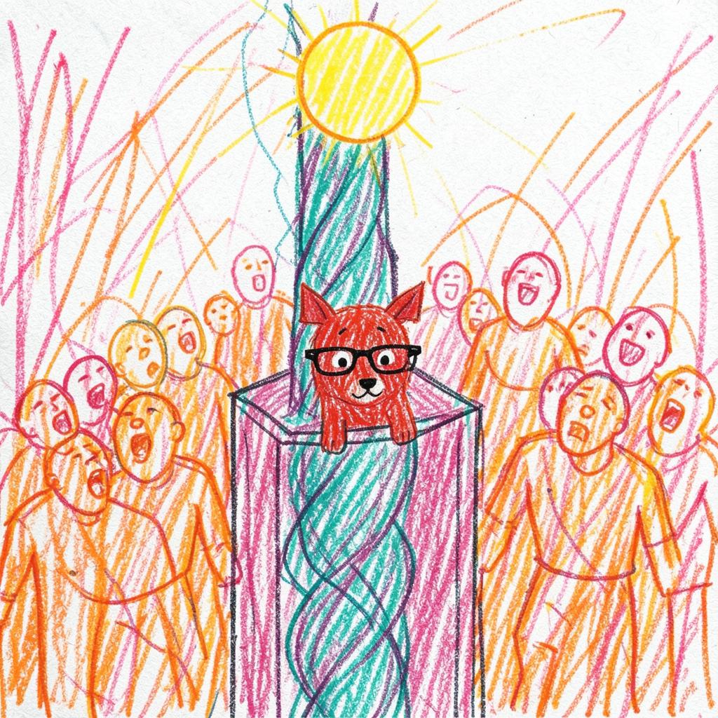 Le Shiba Prend l'Ascenseur artwork