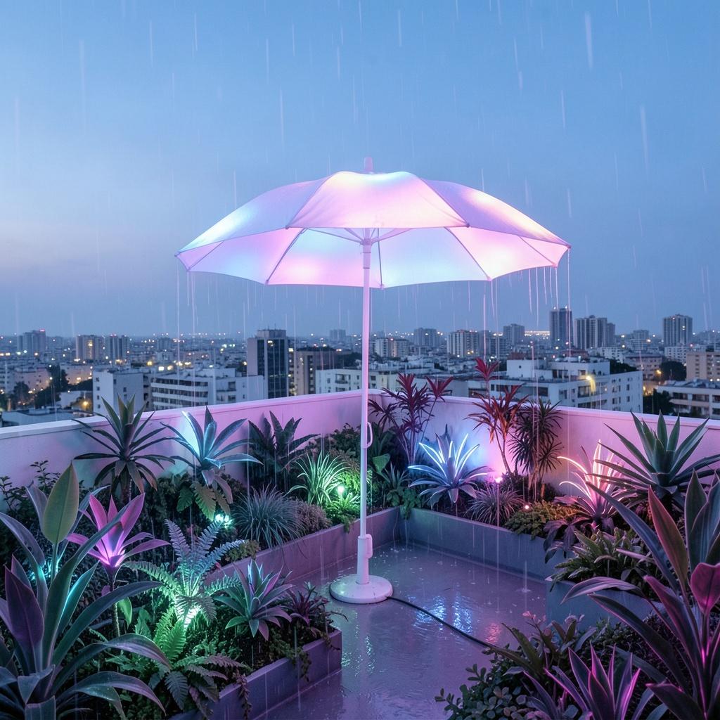 Rain artwork