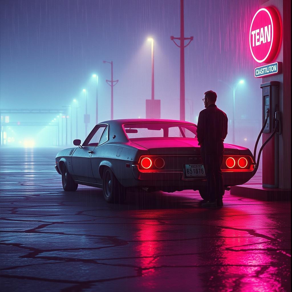 06 - Tail Lights in the Rain (The Collapse) artwork