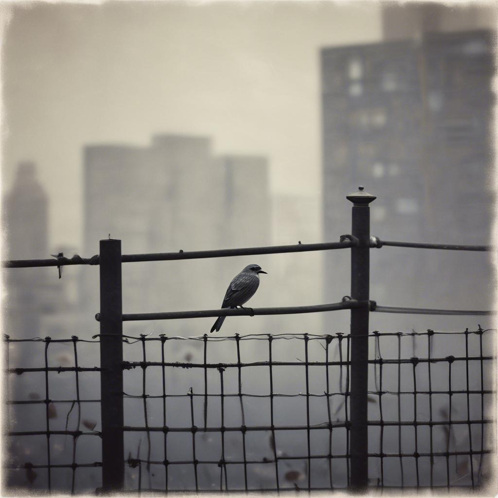 Bird of the city artwork