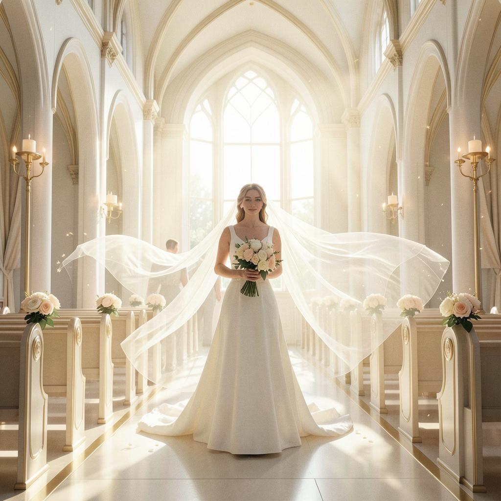 Bride, beautiful bride artwork