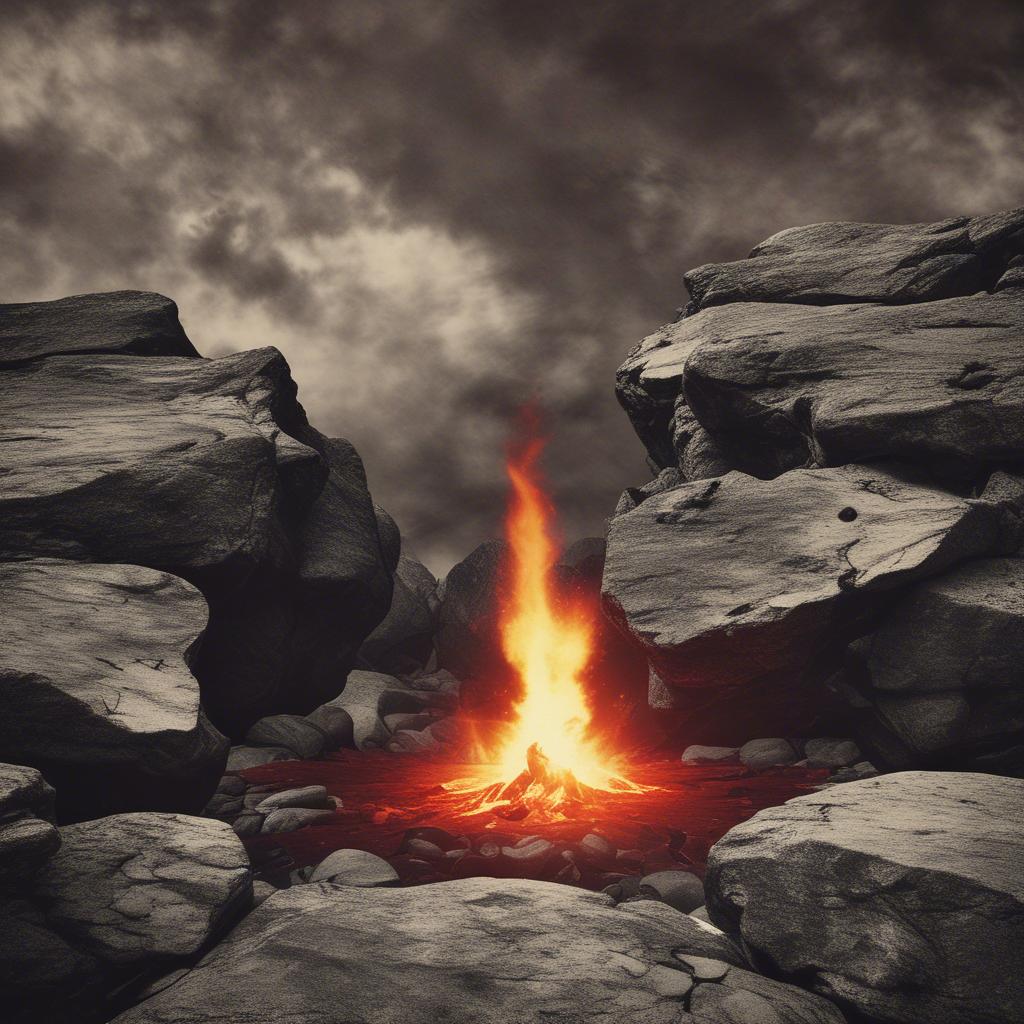 Flame artwork