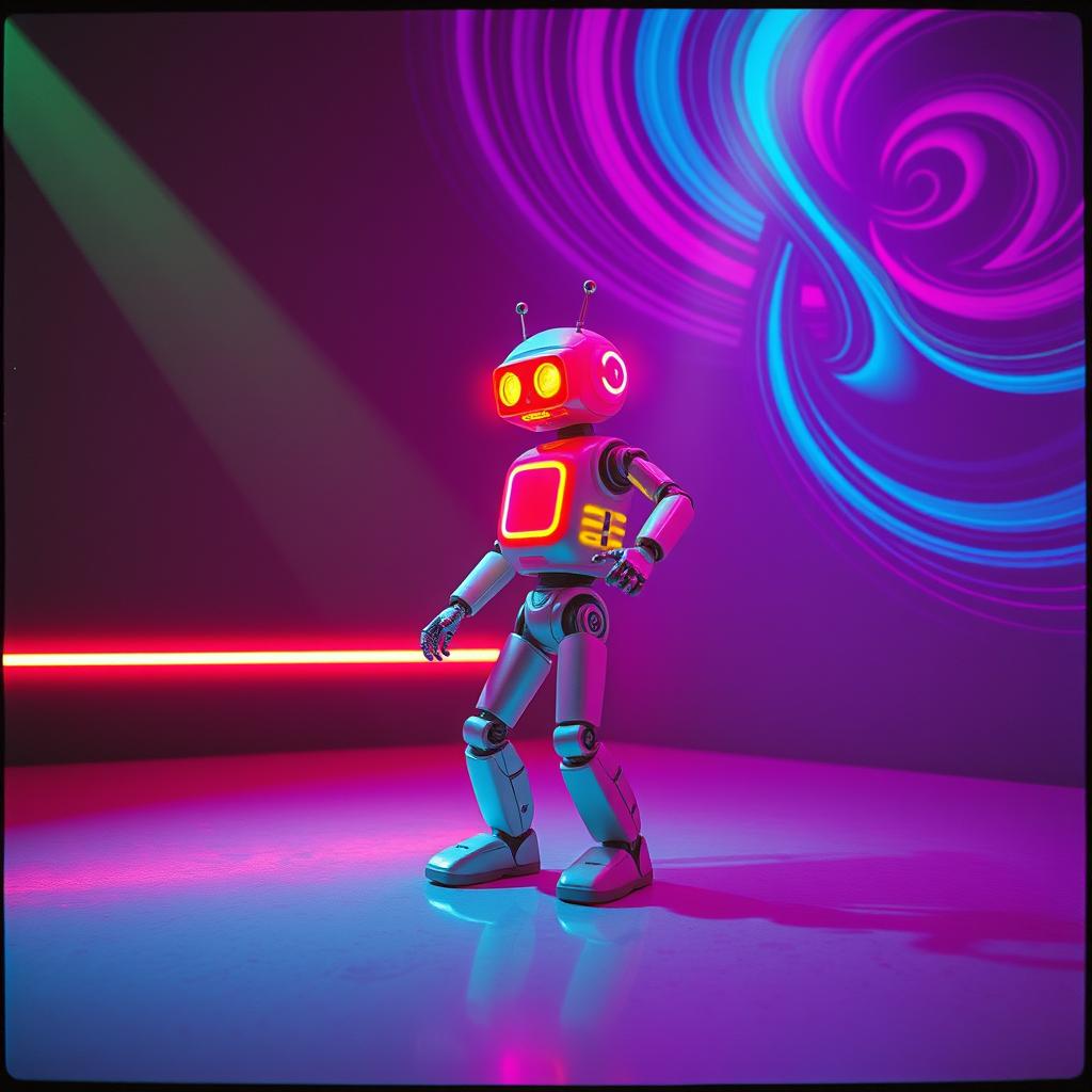 Neon Bot Odyssey (REMIX) artwork