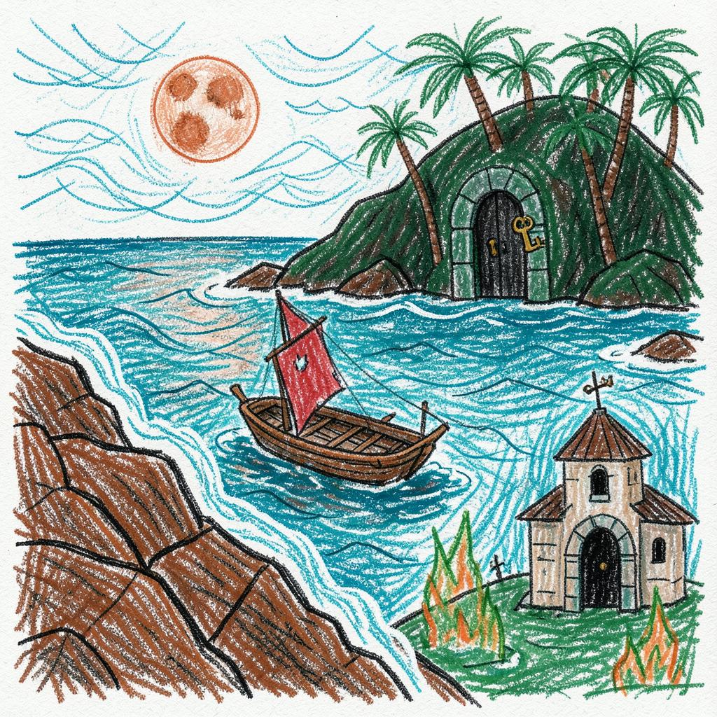 Cursed Island artwork