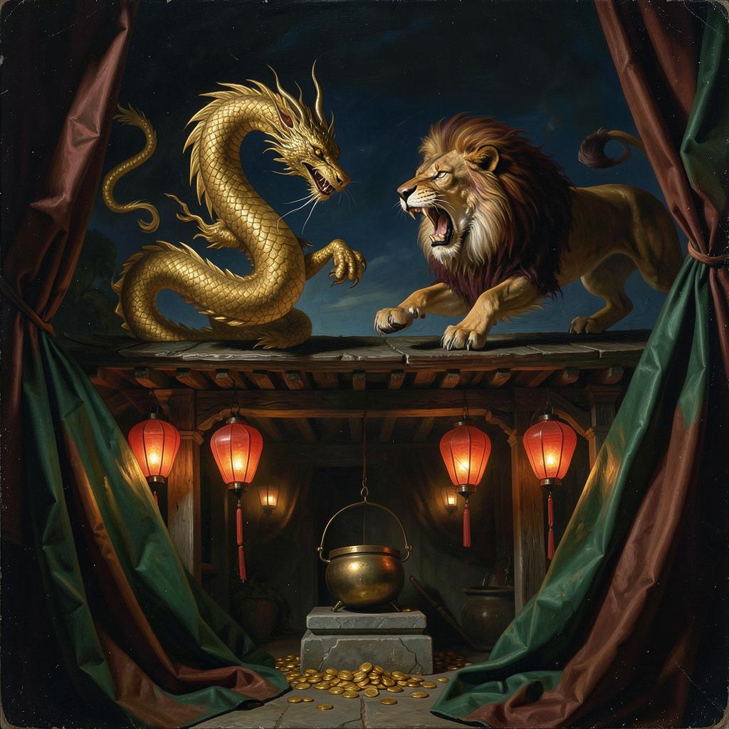 《舞龍舞獅，歡喜過好年》 artwork