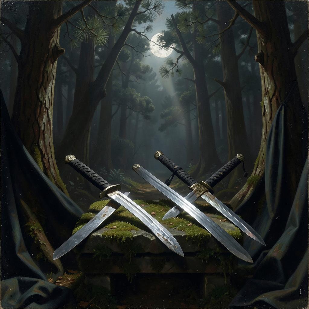四人の侍 (Four Samurais) artwork