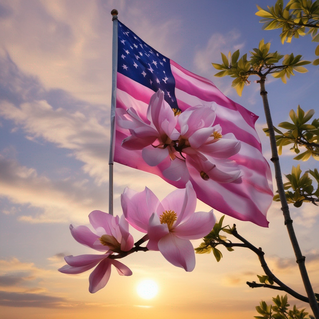 Stars and bars artwork