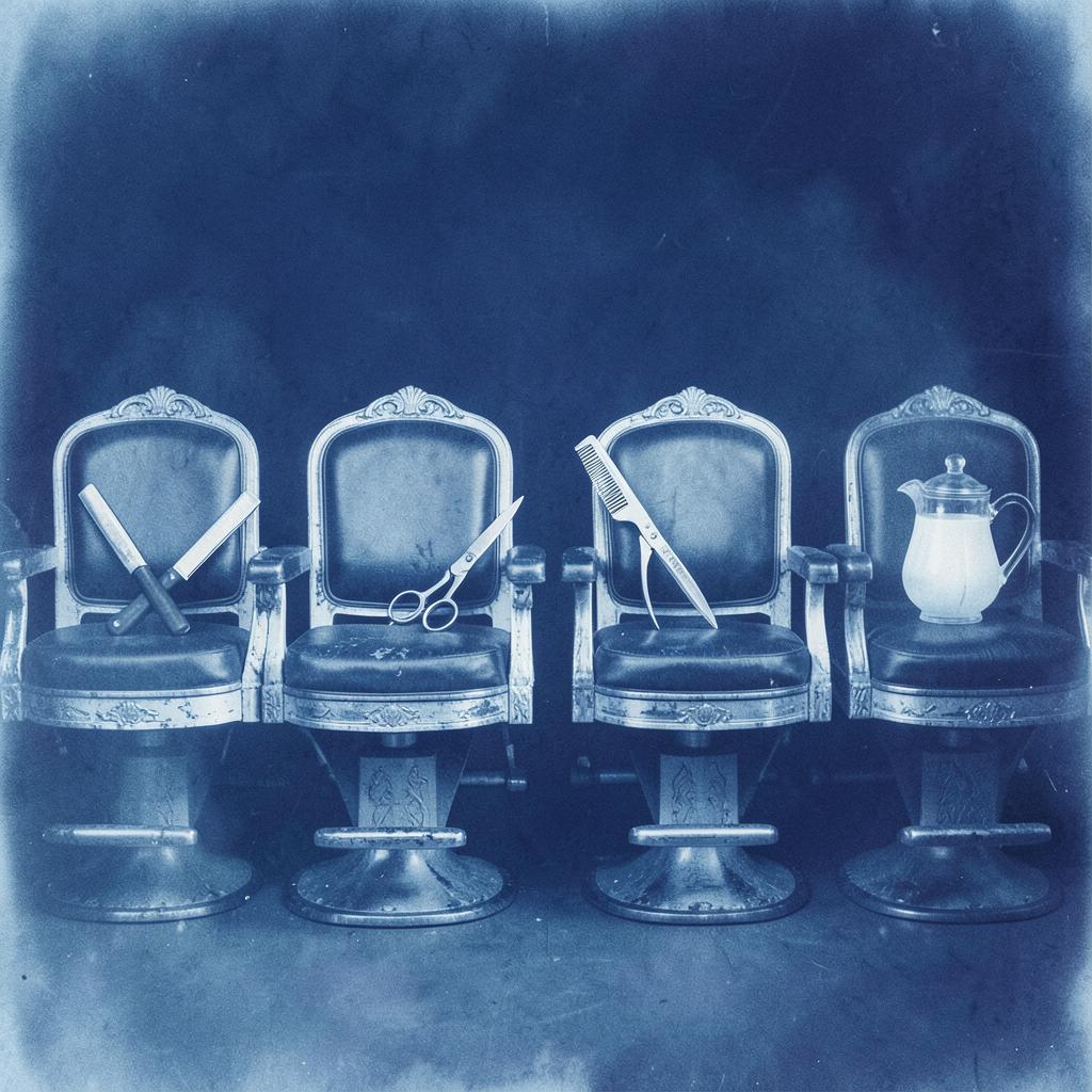 The Four Horsemen Open a Hair Salon artwork