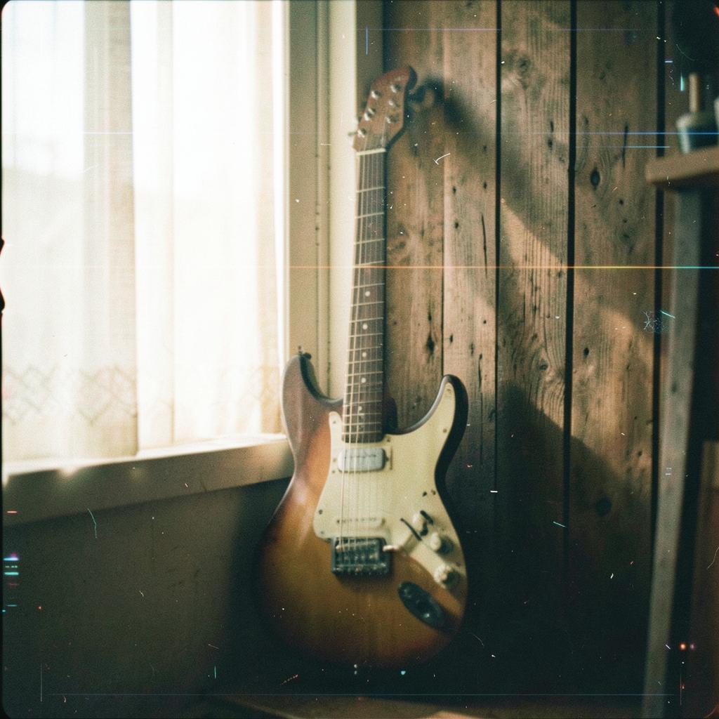 Dusty Guitar Figure artwork