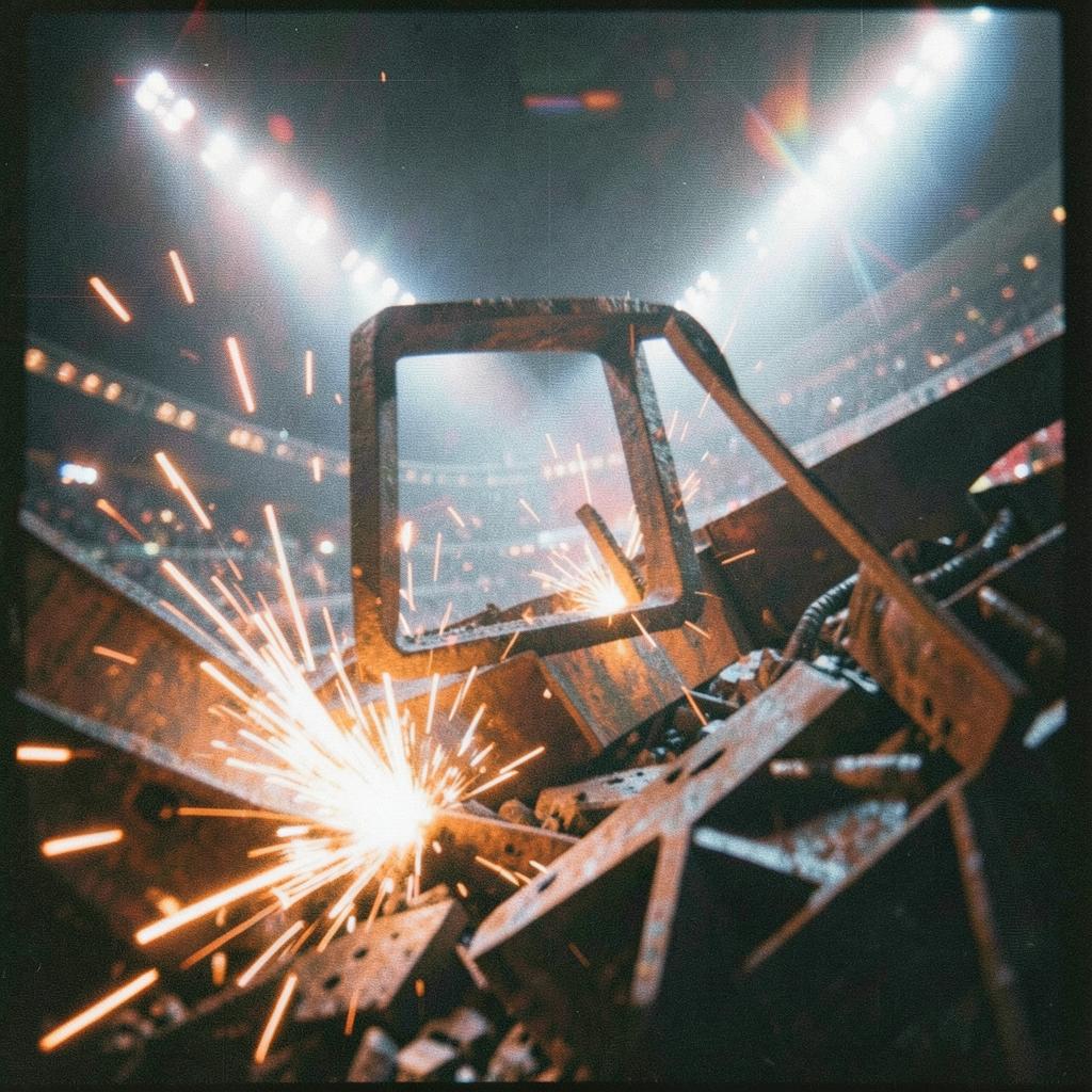 철혈의 격전 (Iron Blood Arena)hard techno ver. artwork