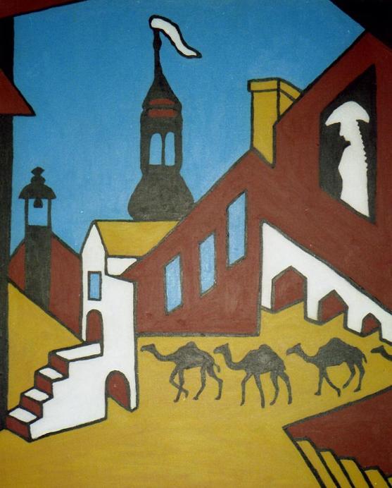 One Lamp Where the Camels Go artwork