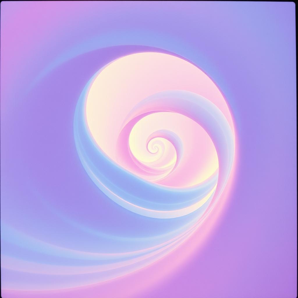 Swirled artwork