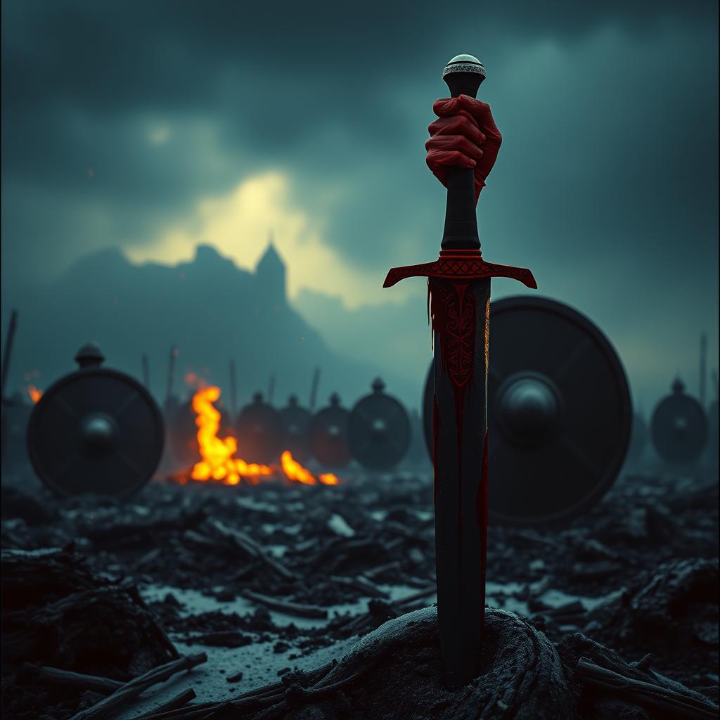 Blóð á jörð artwork