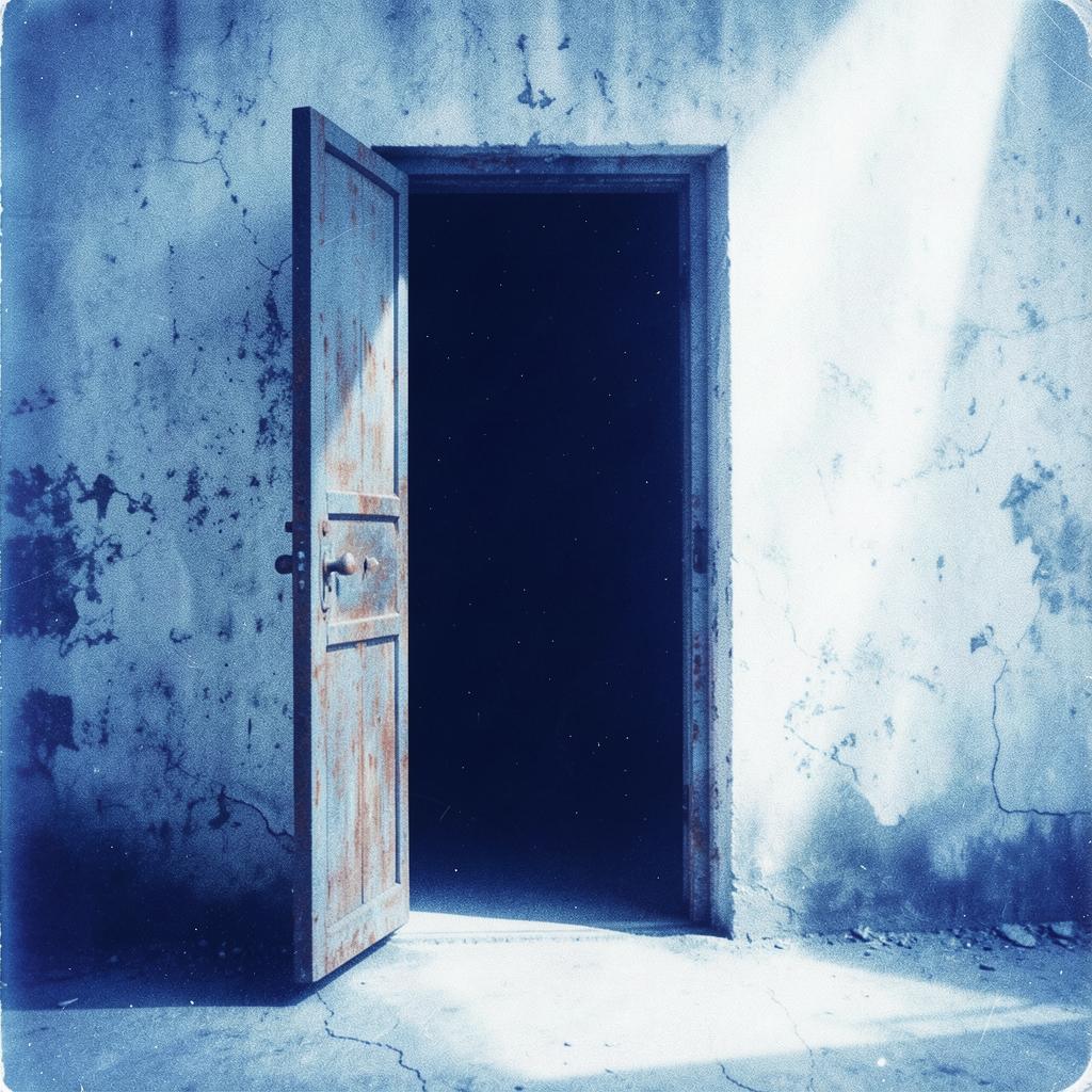 door wide open artwork