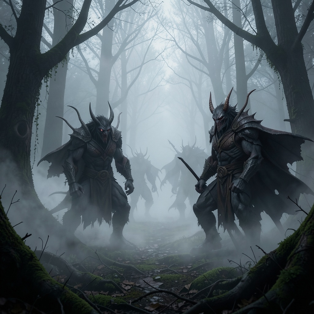 Wraiths in the Mist artwork