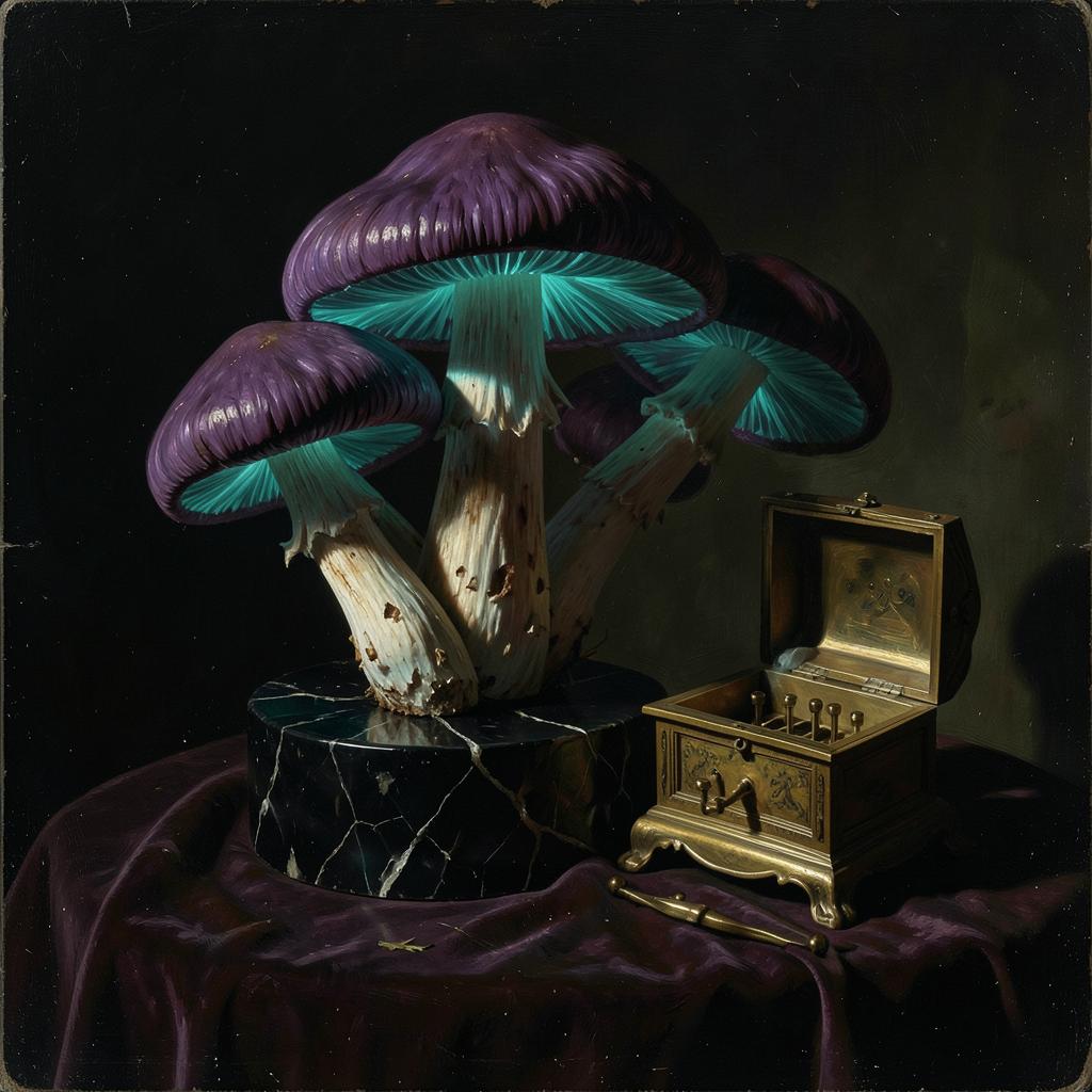 Umbra fungi obscura artwork