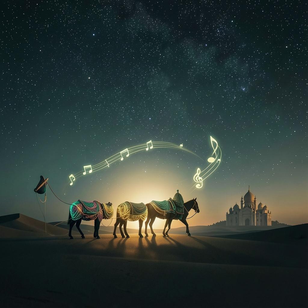 Desert Caravan artwork