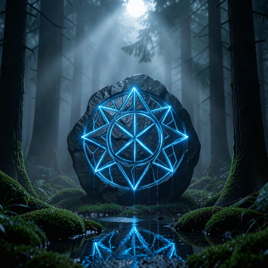 blue chackra artwork