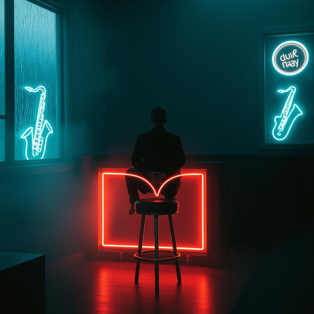 Glued In Place artwork