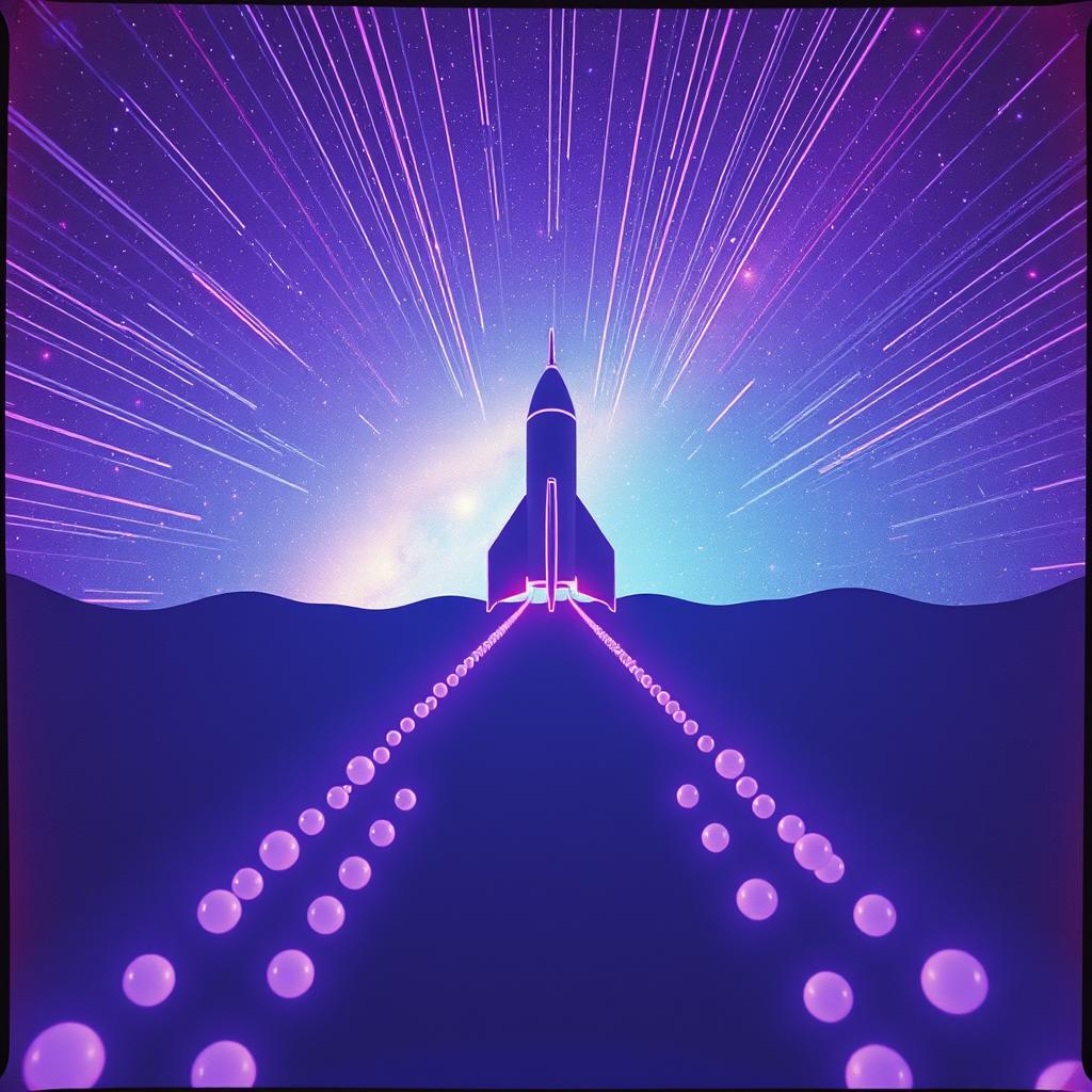 Heading for the stars artwork