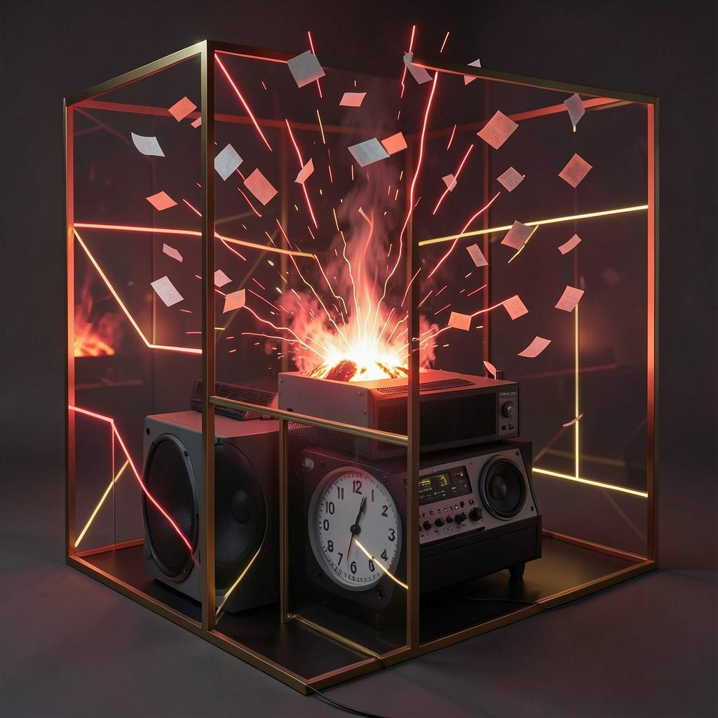 Trinity of Tedium (Dancefloor Burn) artwork