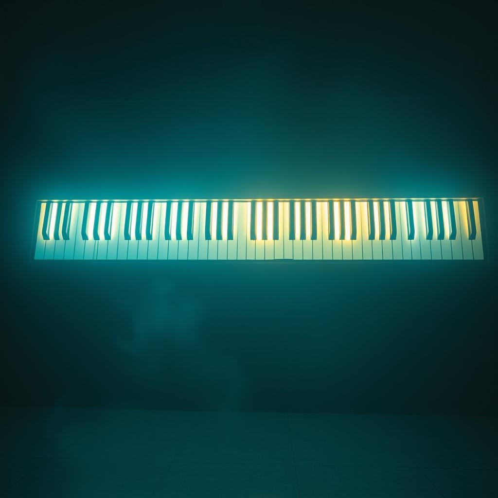Piano Barcode artwork