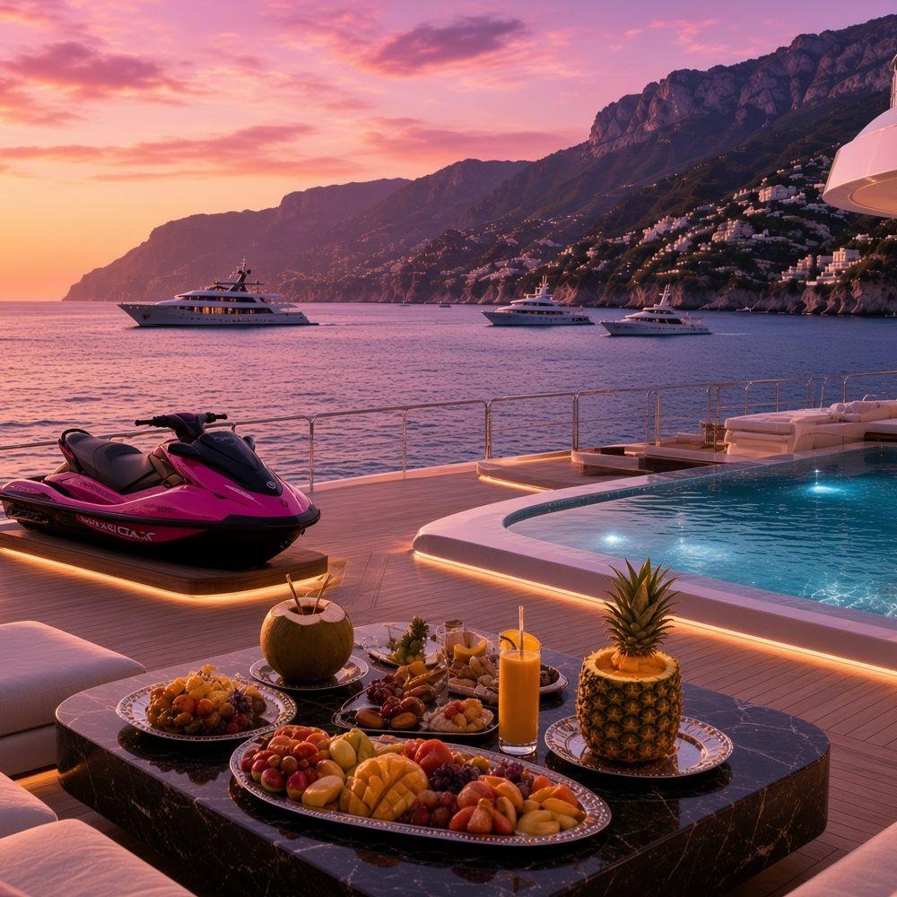 luxury sunset 