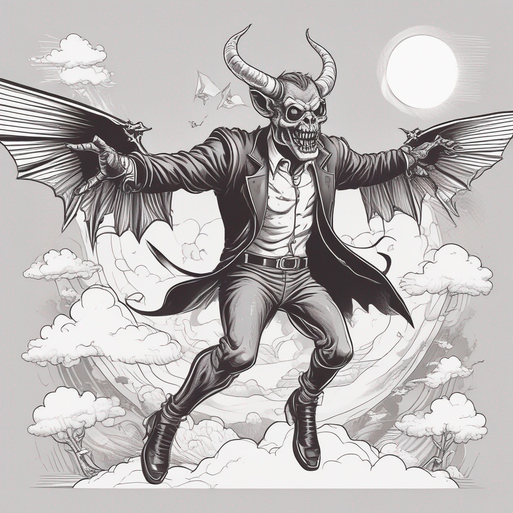 El diablo viaja en reactor artwork