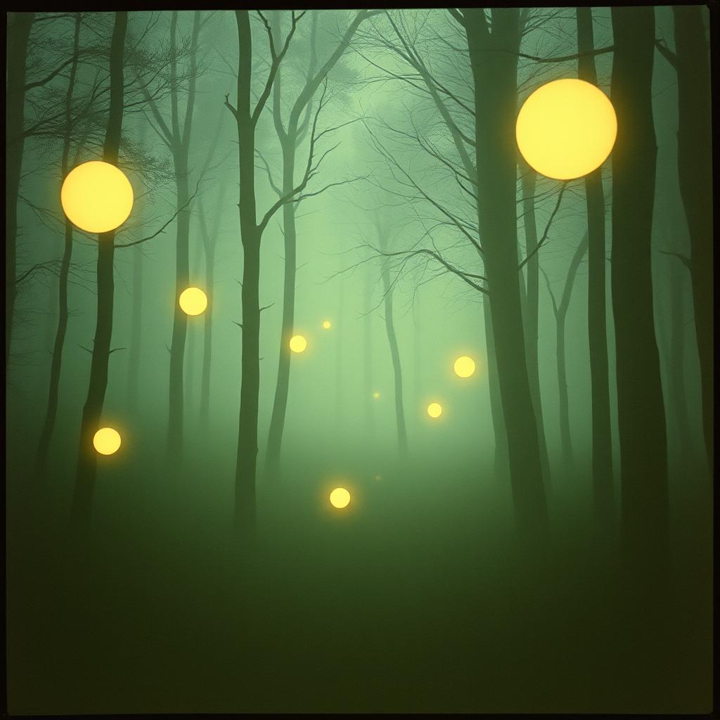 Drums in the forest artwork