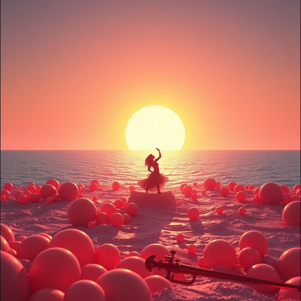 Life is a song of colors artwork
