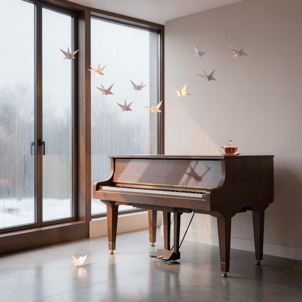 Paper Cranes artwork