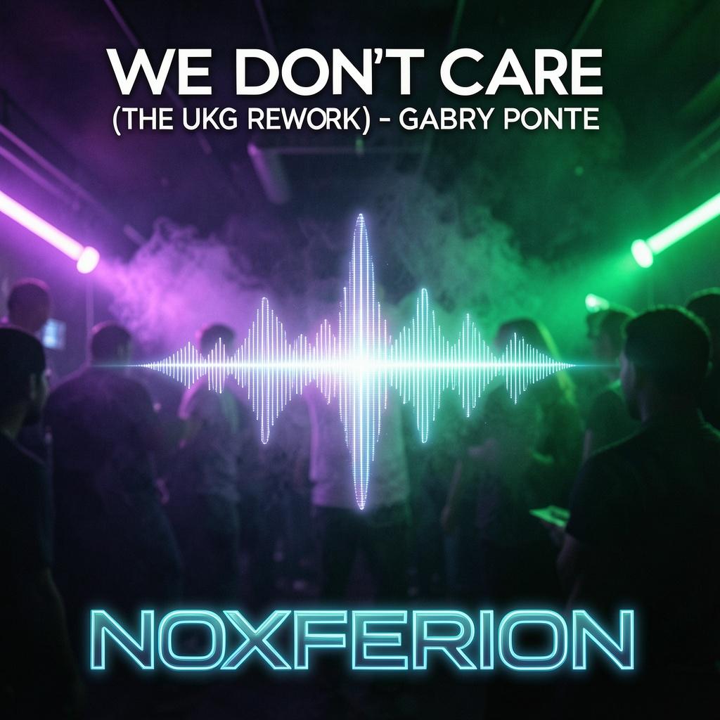 We Don't Care (The UKG Rework) artwork